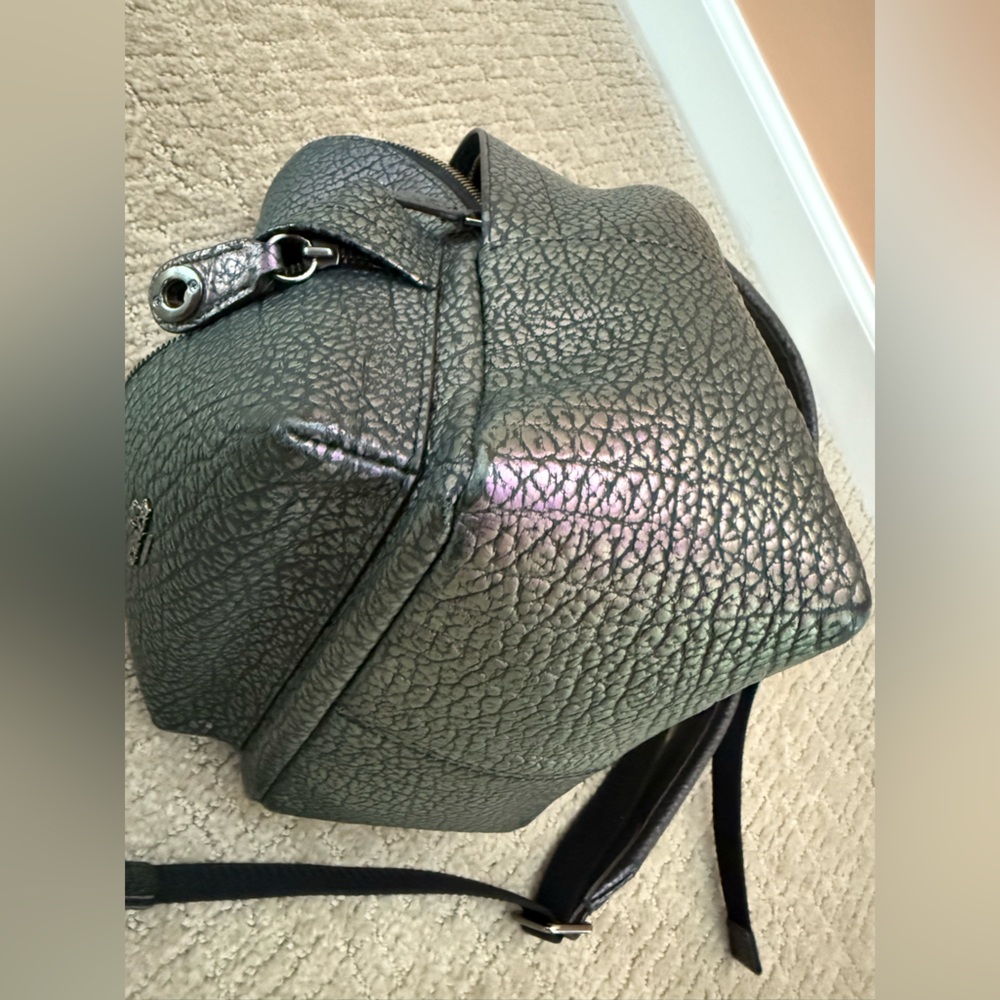 Coach RARE Hologram Mini Backpack & ID Case Set - Picture 10 of 16